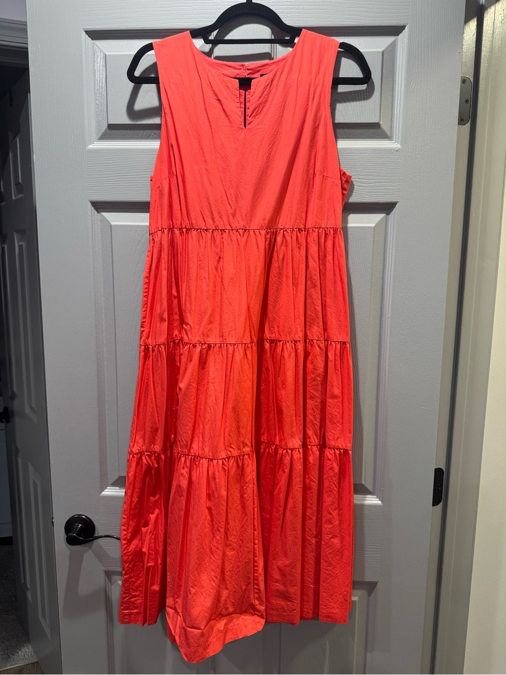 Banana Republic Coral Red Cotton Top